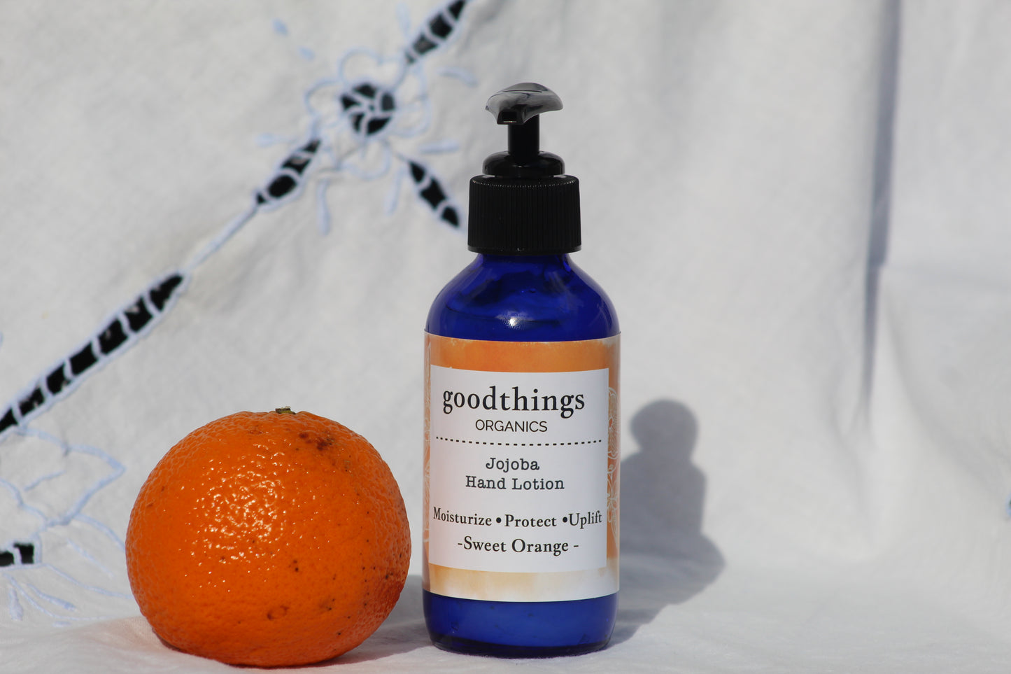 Lotion pour les mains et le corps au jojoba - Orange douce - 4 oz