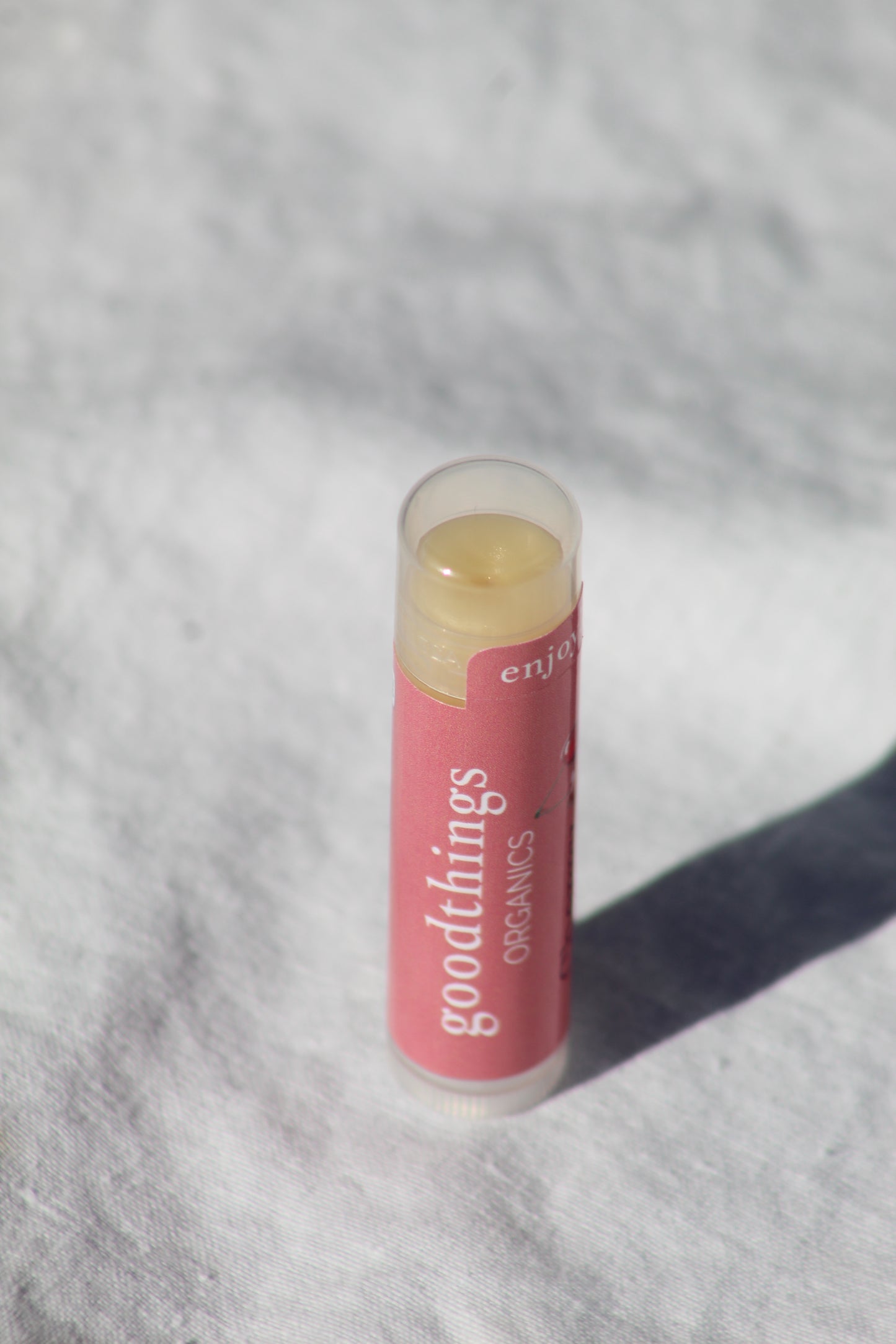 Organic Cherry Lip Balm - 2 pack